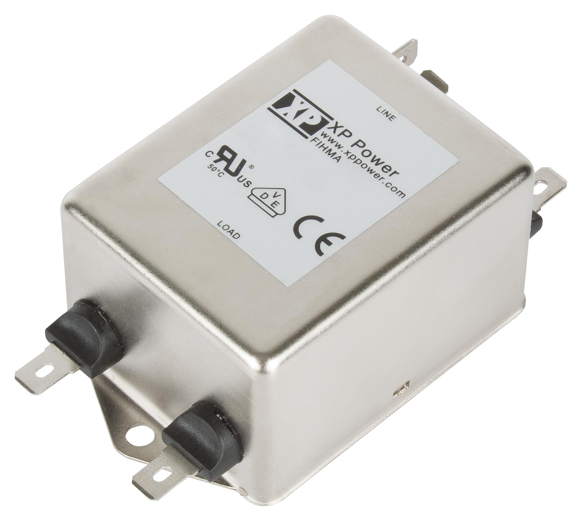 FIHMA03C1F POWER LINE FILTER, MEDICAL, 3.6MH, 3A/QC XP POWER