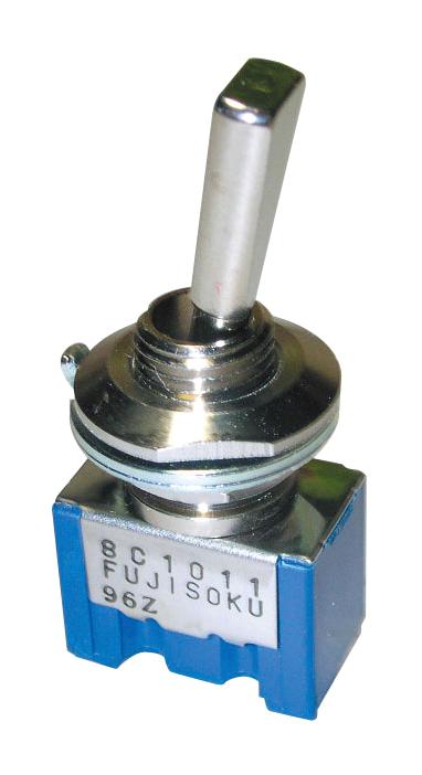 8C1041-Z TOGGLE SW, SPDT, 6A, 125V, PANEL NIDEC COPAL ELECTRONICS