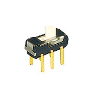 CL-SB-22C-01 SLIDE SWITCH, DPDT, 0.2A, 12VDC, TH NIDEC COPAL ELECTRONICS