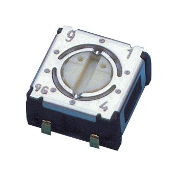 S-4010TA ROTARY CODED SW, BCD COM, 10POS, 2.4VDC NIDEC COPAL ELECTRONICS