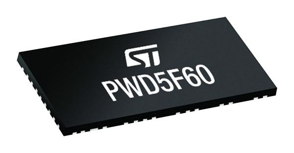 PWD5F60 MOTOR DRIVER, DC BRUSH, -40 TO 125DEG C STMICROELECTRONICS