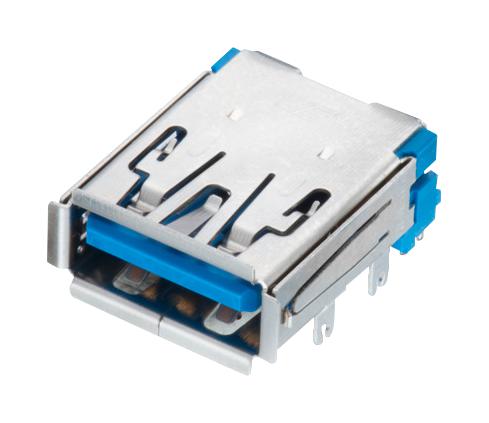 632121300001 USB CONNECTOR, 3.1 TYPE A, RCPT, 9POS WURTH ELEKTRONIK