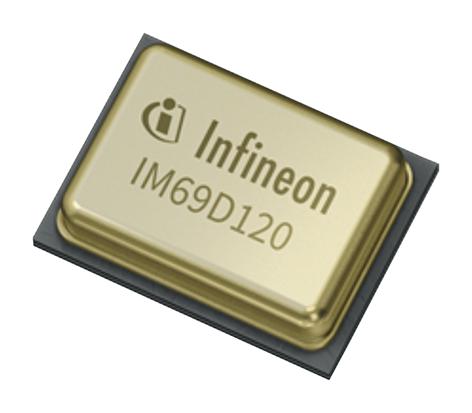 IM69D120V01XTSA1 MEMS MICROPHONE, 3.6V, MODULE INFINEON