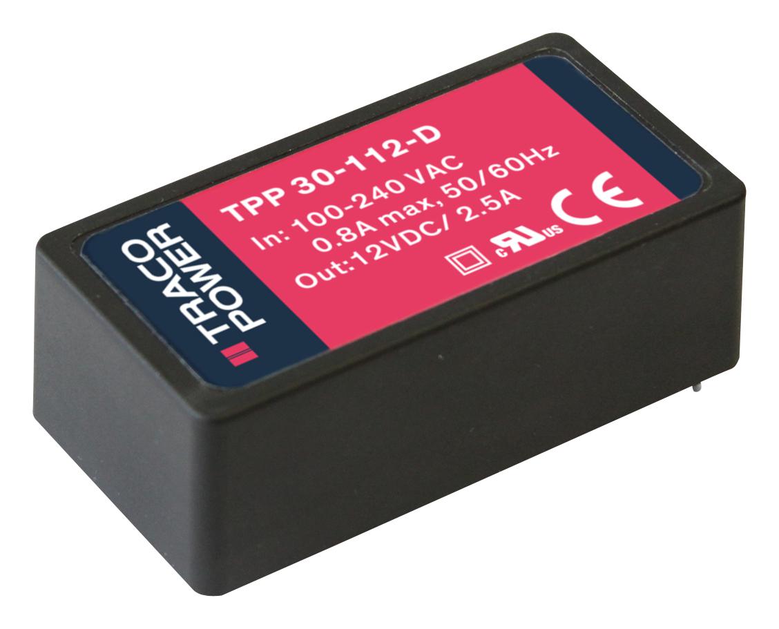 TPP 30-136-D POWER SUPPLY, AC-DC, 36V, 0.84A TRACO POWER