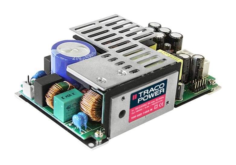 TPP 450-124A-M POWER SUPPLY, AC-DC, 18.75V, 24A TRACO POWER