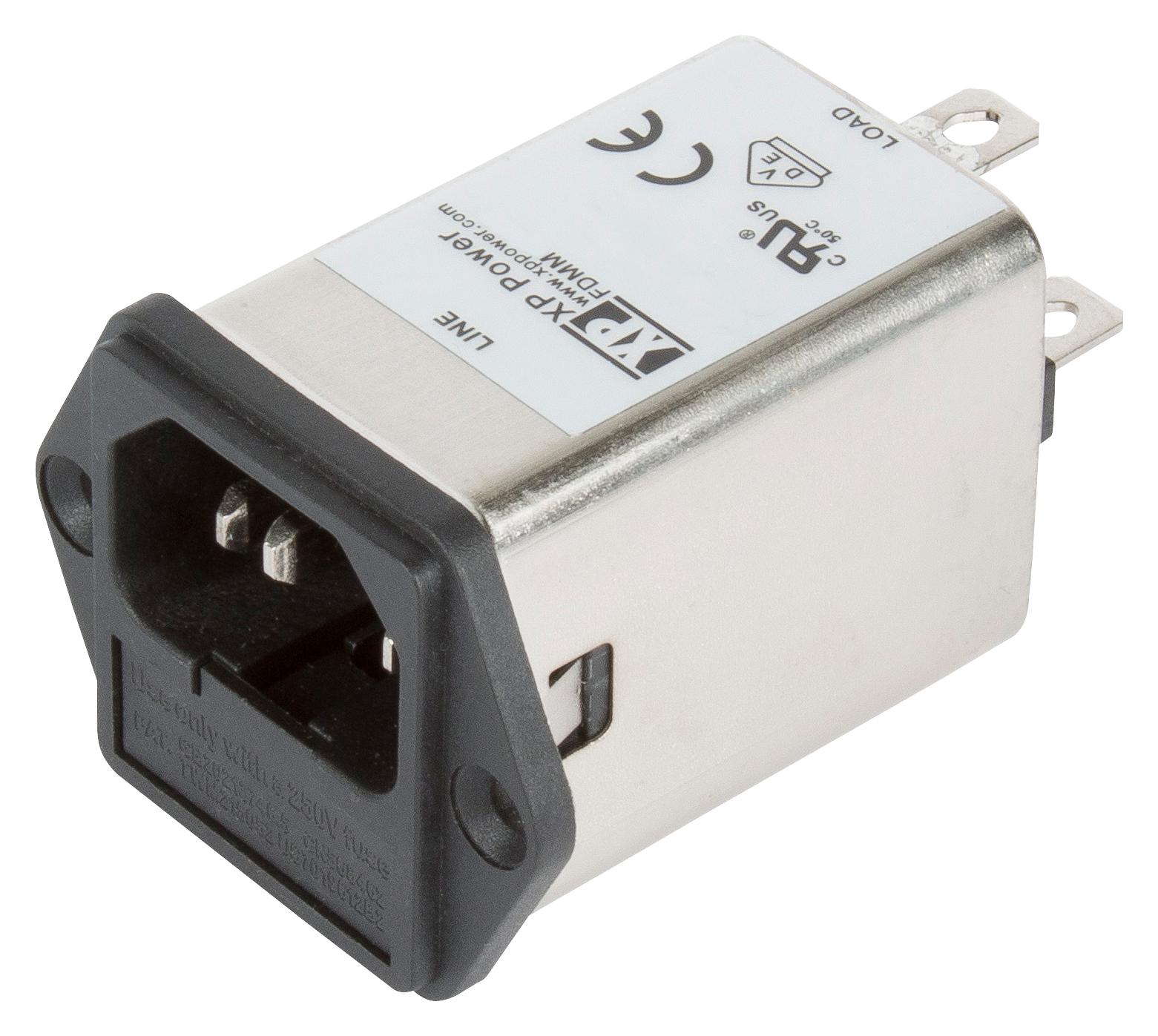 FDMM01SFR IEC FILTER, MEDICAL, 6.5MH, 1A, QC XP POWER