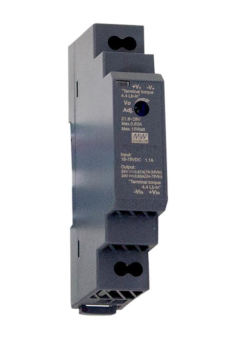 DDR-15L-3.3 DC-DC CONVERTER, 3.3V, 4.5A MEAN WELL