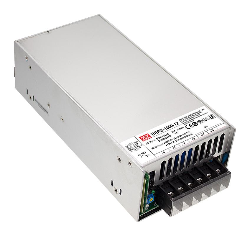 HRPG-1000-48 POWER SUPPLY, AC-DC, 48V, 21A MEAN WELL