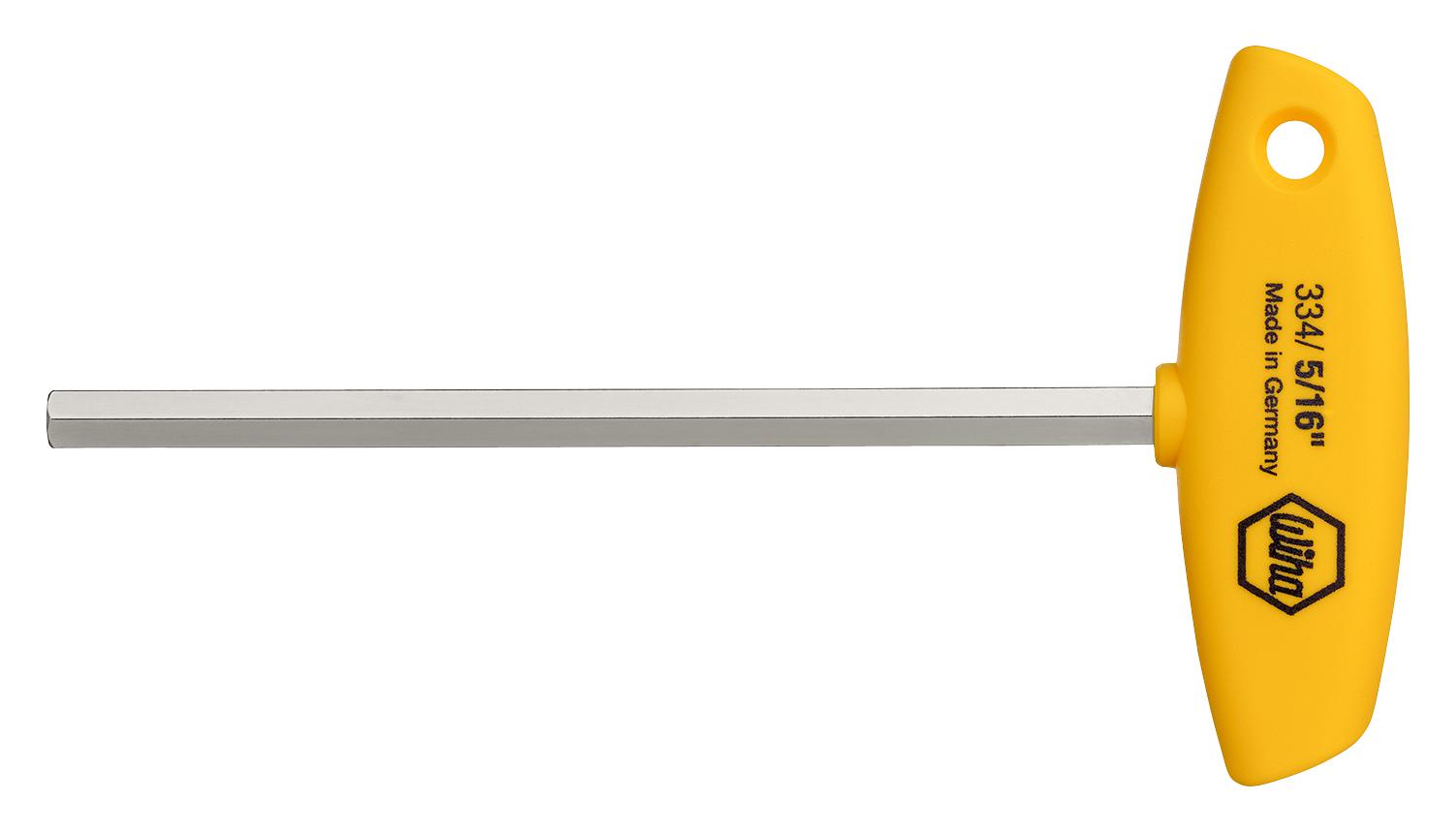 02808 HEX KEY, T HANDLE, 5.56MM X 150MM WIHA
