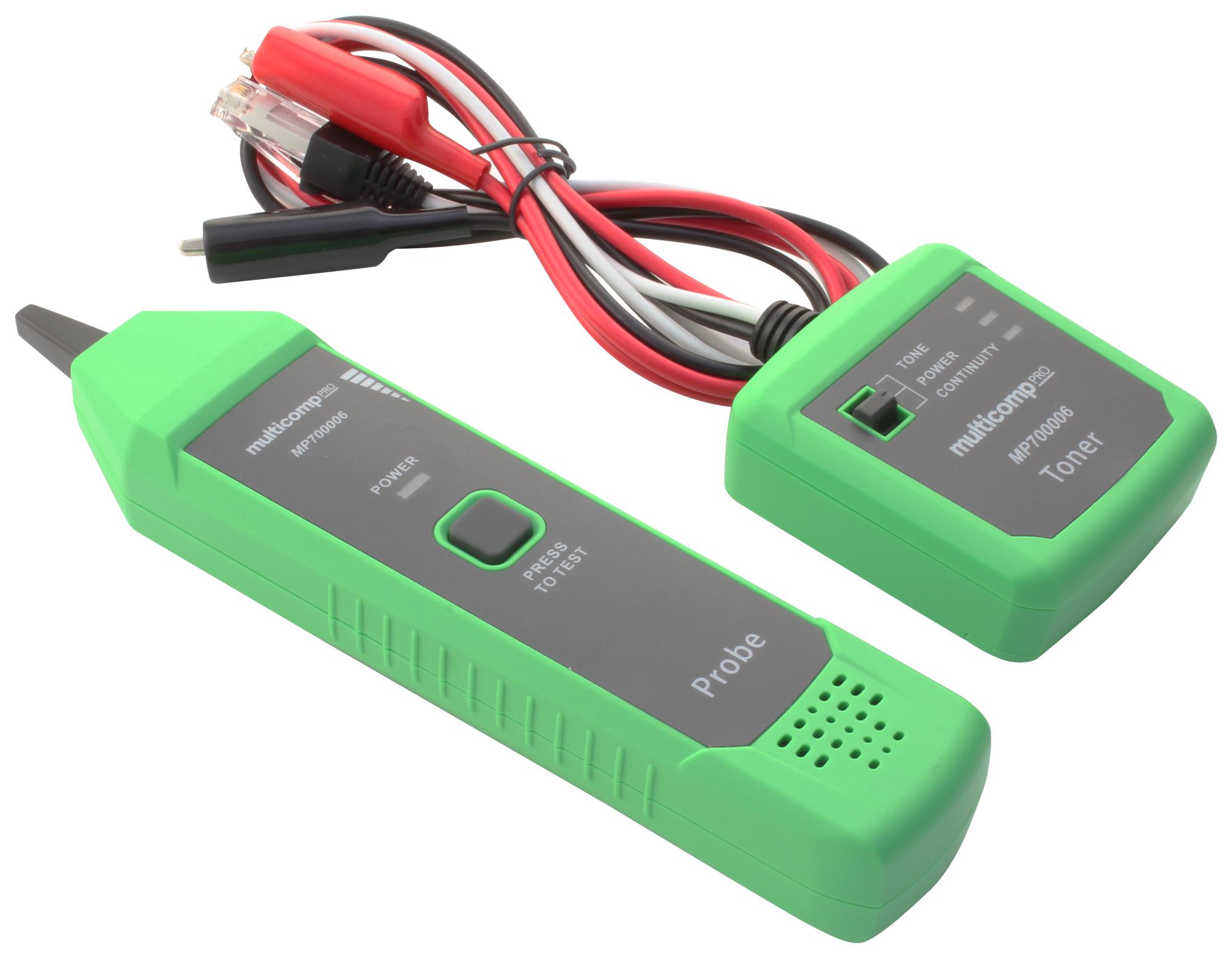 MP700006 WIRE TESTER, TELEPHONE/TWISTEDPAIR/ELE MULTICOMP PRO