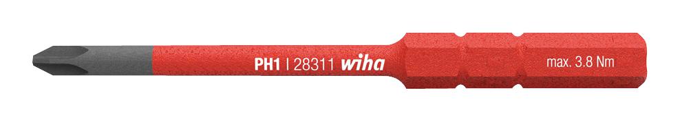 34584 PHILIPS BIT, PH2 X 75MM WIHA
