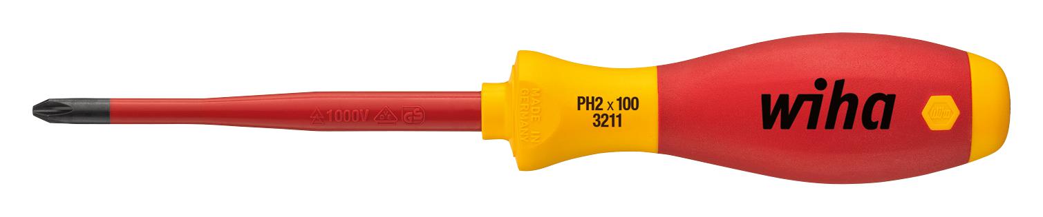 35393 3211 SOFTFINISH VDE SLIMFIX PH1 X 80 MM WIHA