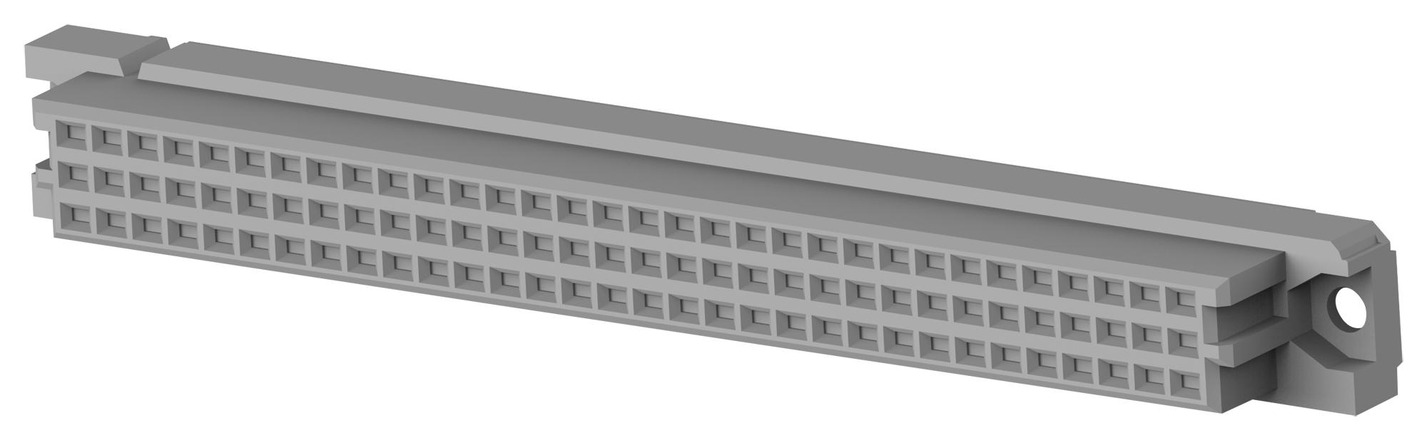 5535090-4 CONNECTOR, DIN 41612, RCPT, 96POS, 3ROW AMP - TE CONNECTIVITY