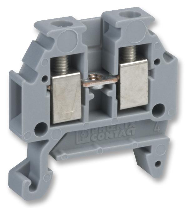 3100305 TERMINAL BLOCK, DIN RAIL, 2POS PHOENIX CONTACT