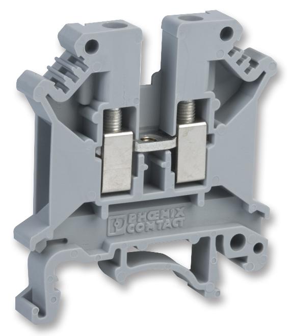 3004362 TERMINAL BLOCK, DIN RAIL, 2POS, 12AWG PHOENIX CONTACT