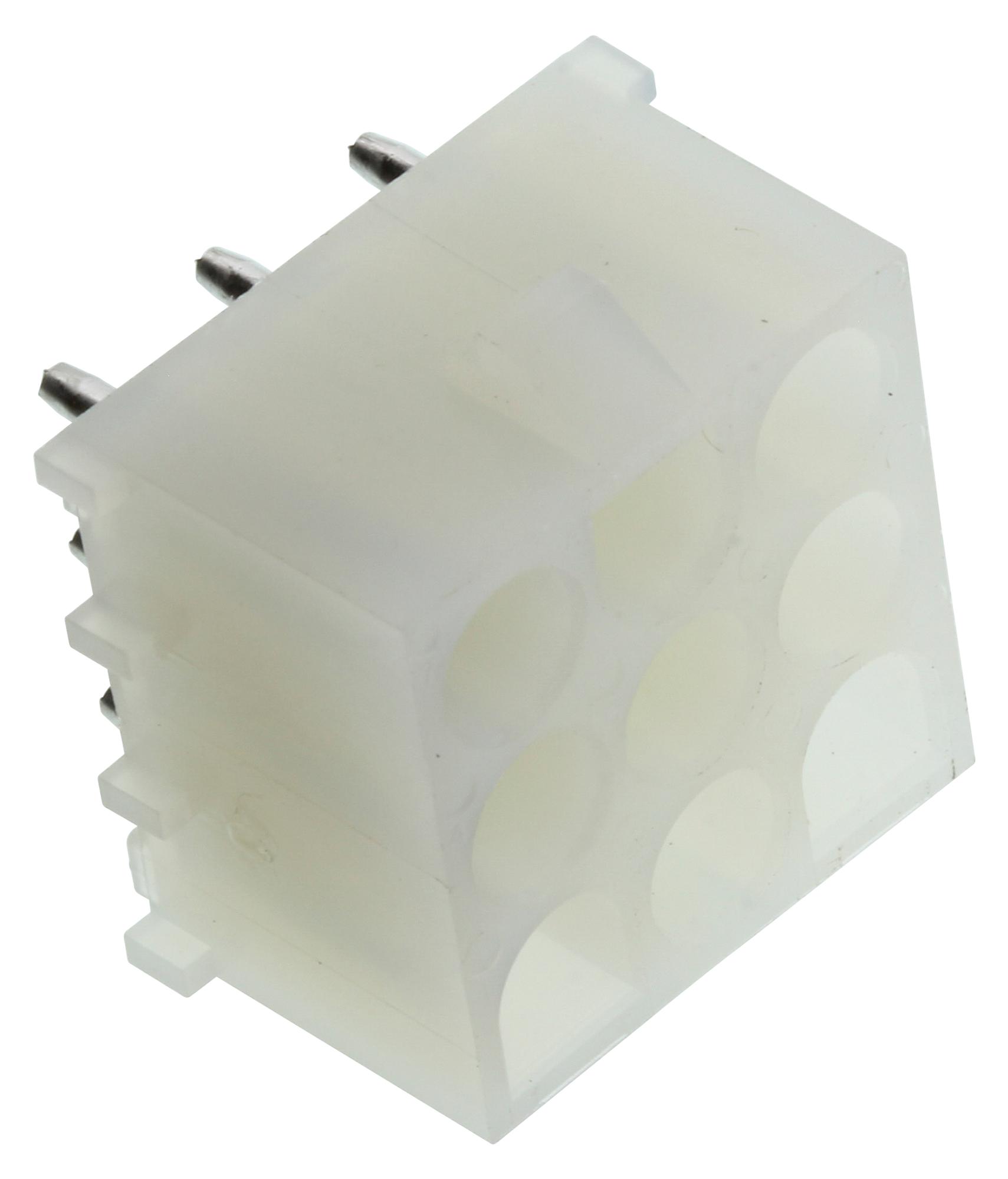 10-84-4090 CONNECTOR, HEADER, 9POS, 3ROW, 6.35MM MOLEX