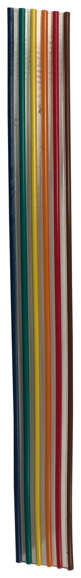 PP002608 RIBBON CABLE, 10COND, 24AWG, PER M PRO POWER