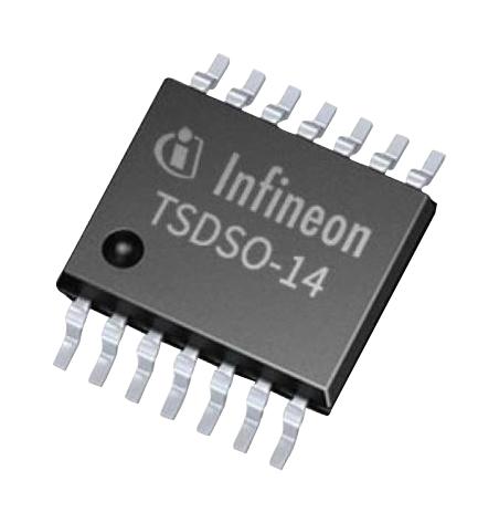 ITS4075QEPDXUMA1 PWR LOAD SW, HIGH SIDE, -40 TO 150DEG C INFINEON