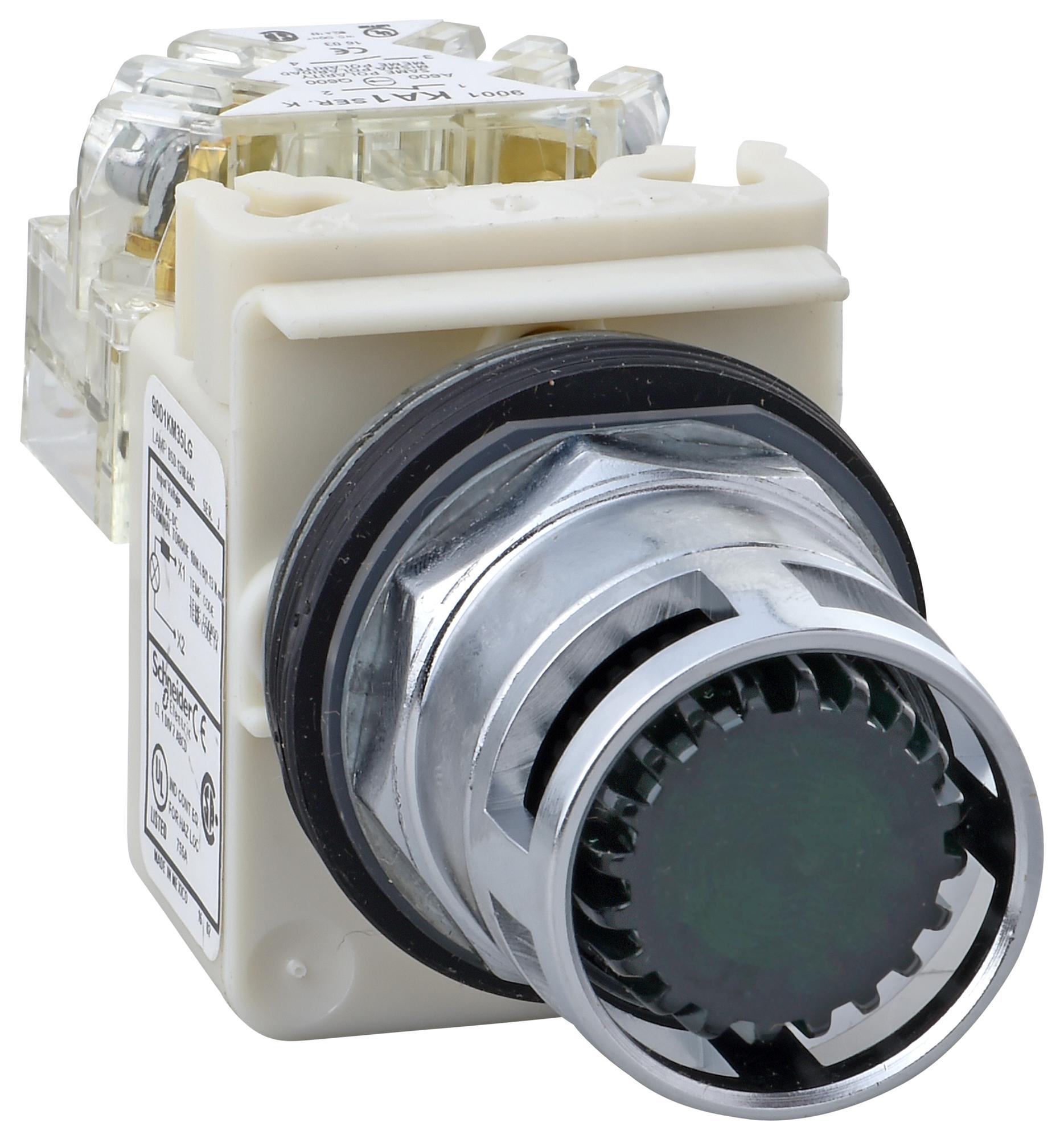 9001K3L35LGGH13 PB SWITCH, SPDT, 10A, 600VAC, PANEL SCHNEIDER ELECTRIC