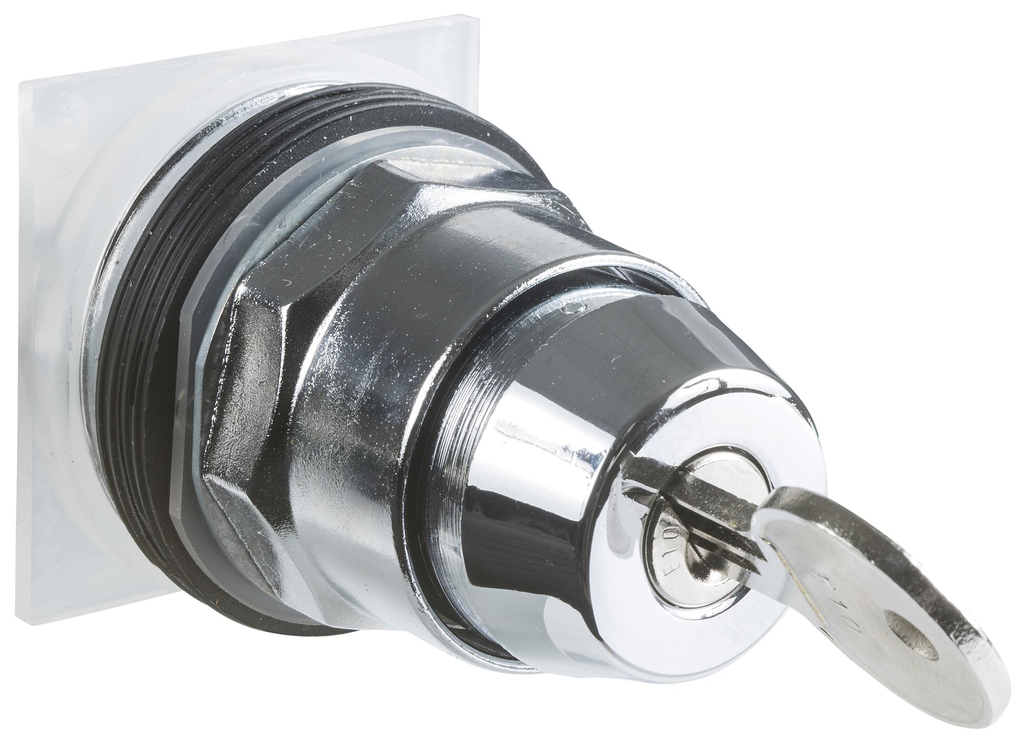 9001KS43K5 KEY OPERATED SWITCH, 3 POSITION, PANEL SCHNEIDER ELECTRIC