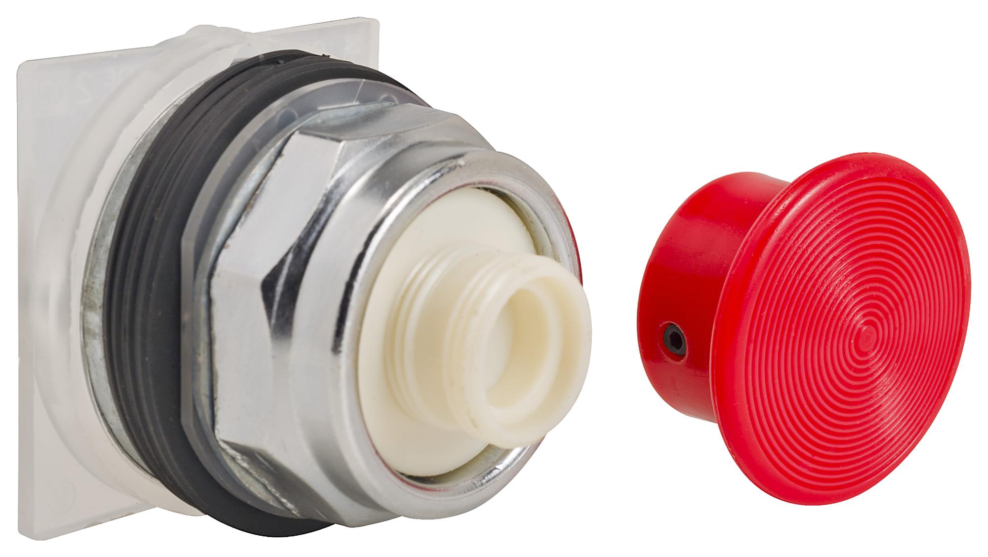 9001KR24R SWITCH ACTUATOR, PUSHBUTTON, RED SCHNEIDER ELECTRIC