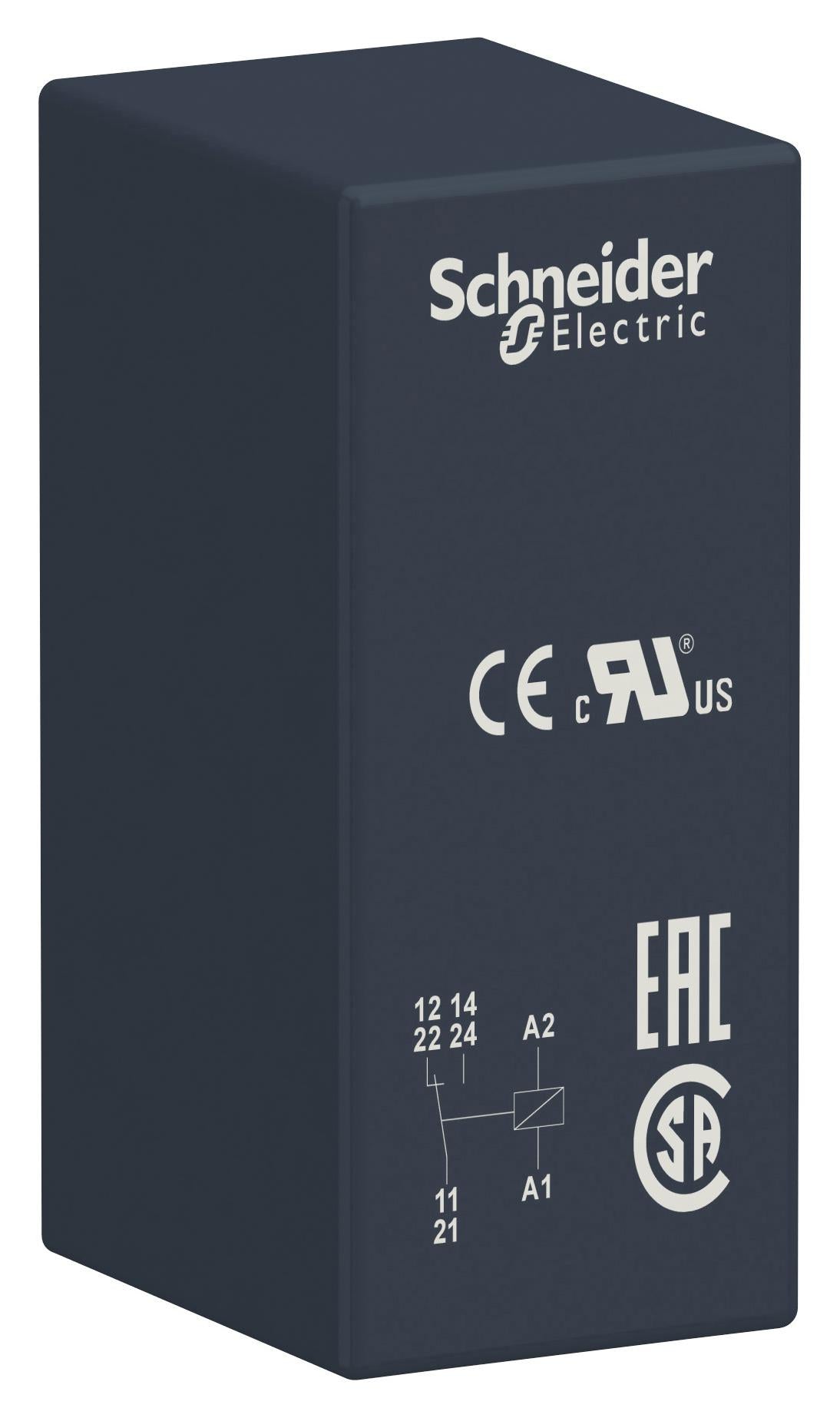 RSB1A160E7 POWER RELAY, SPDT, 16A, 250VAC SCHNEIDER ELECTRIC