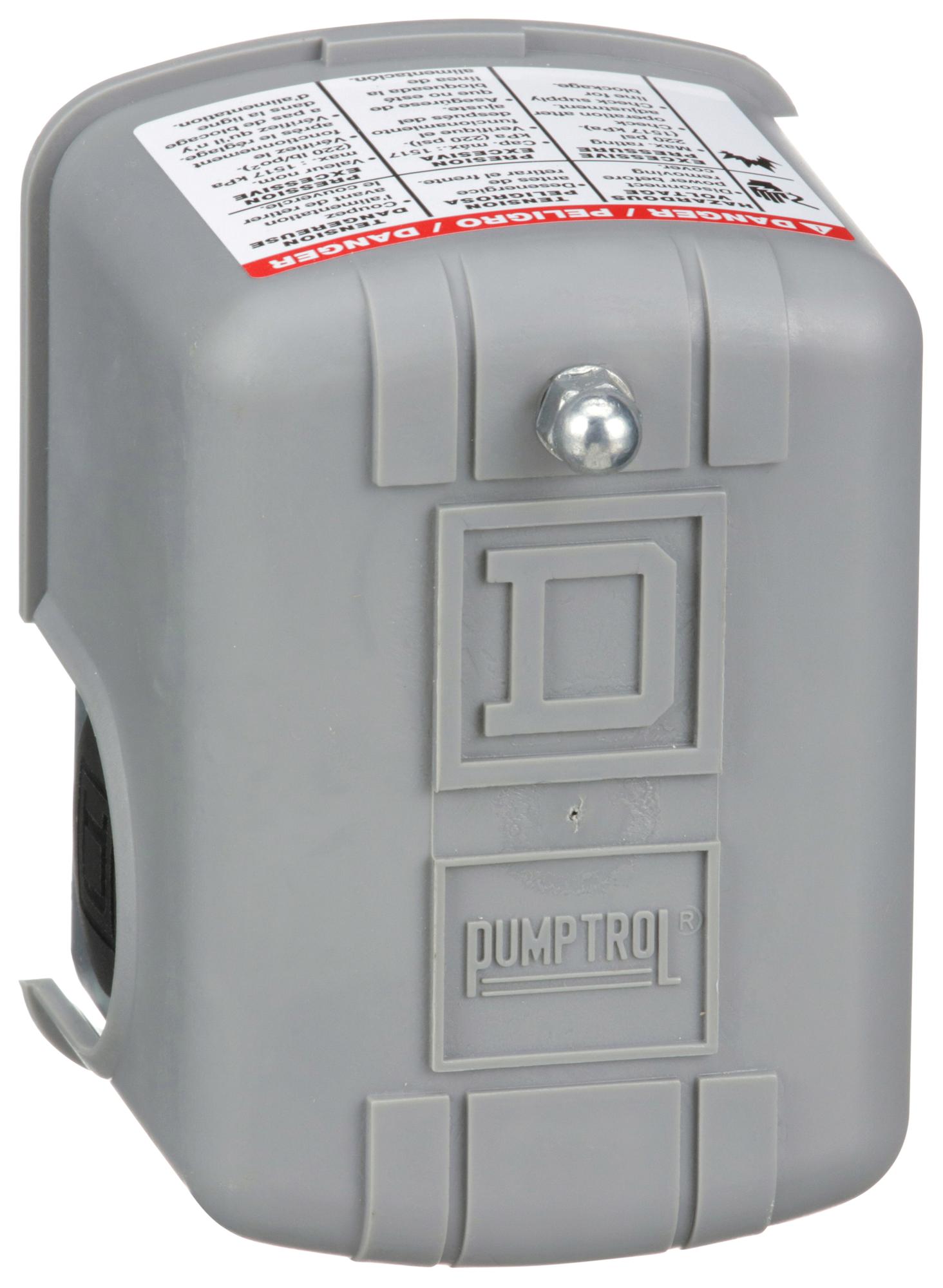 9013FSG2J20 PRESSURE SWITCH, DPST-NC, 40PSI SCHNEIDER ELECTRIC