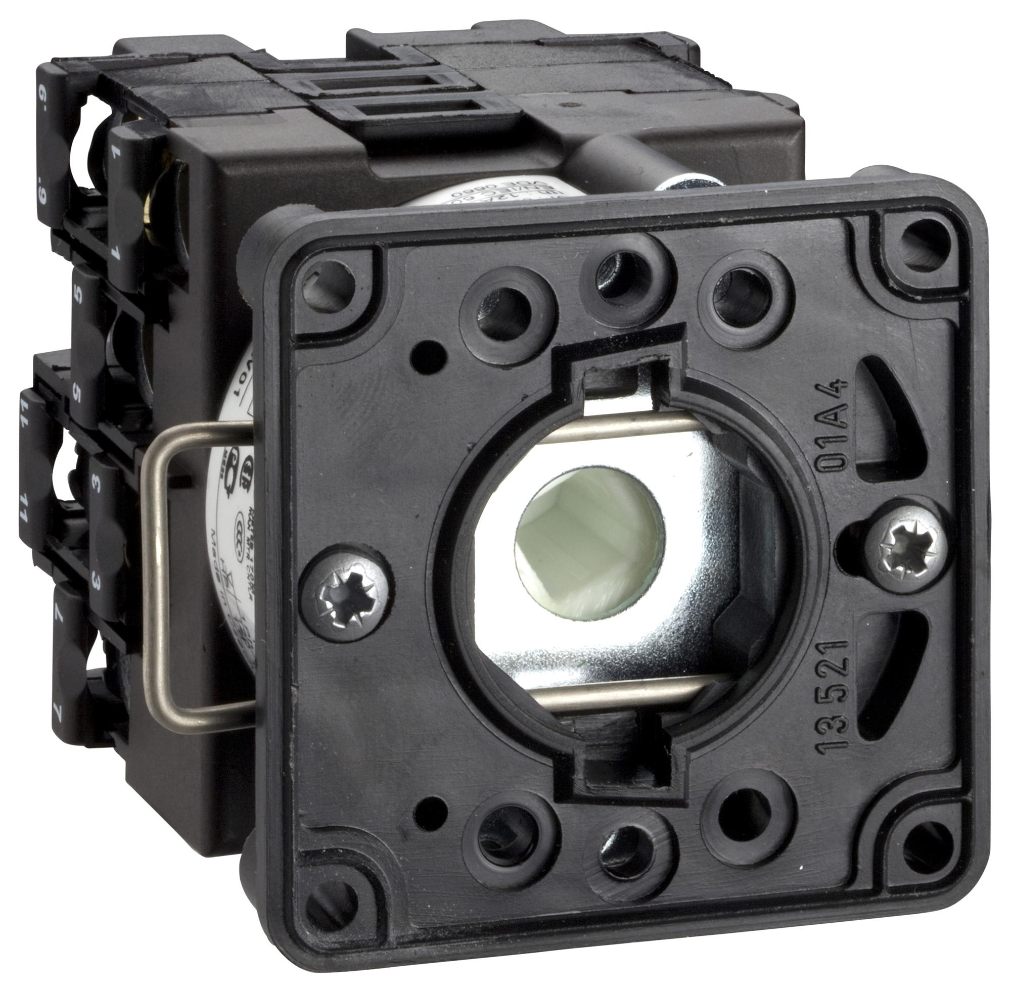 K1D004Q CAM SWITCH BODY, 22MM, 1 POLE, 12A SCHNEIDER ELECTRIC