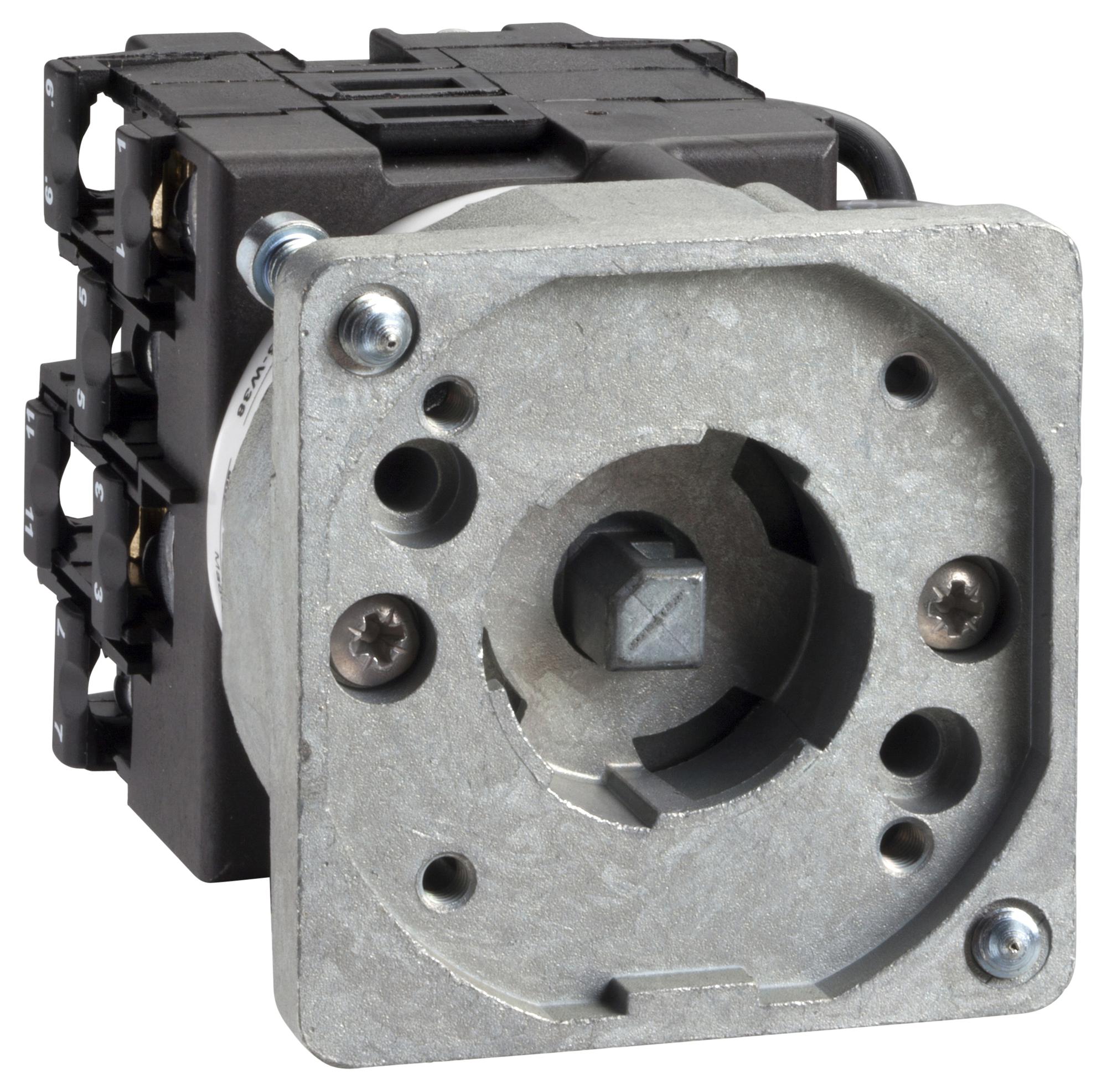 K1F006NX CAM SWITCH BODY, 22MM, 1 POLE, 12A SCHNEIDER ELECTRIC