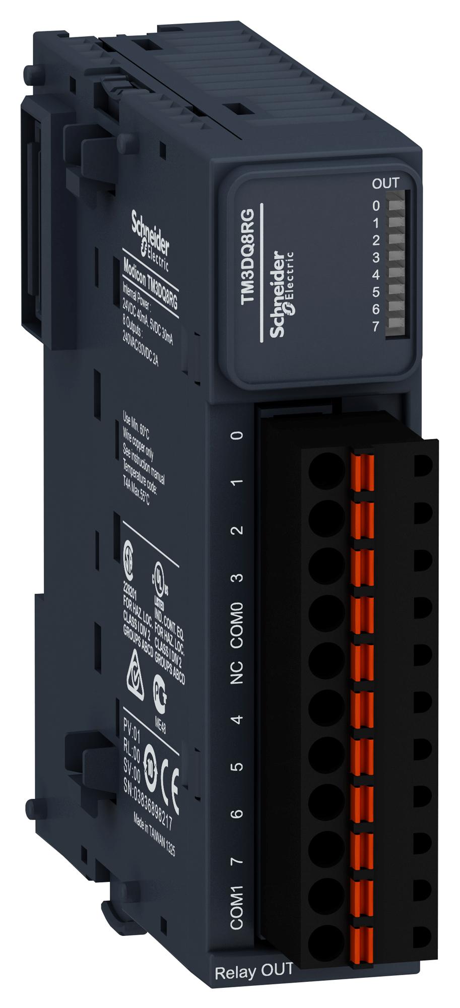 TM3DQ8RG DISCRETE OUTPUT MODULE SCHNEIDER ELECTRIC