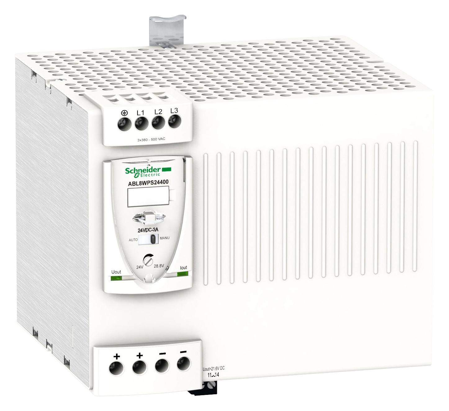 ABL8WPS24400 POWER SUPPLY, AC-DC, 24V, 40A SCHNEIDER ELECTRIC