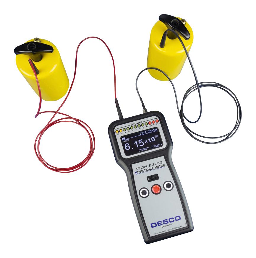 19290 DIGITAL SURFACE RES METER KIT, OLED DESCO