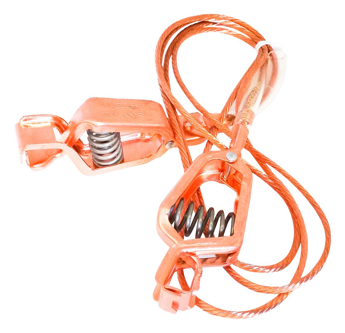 AI-000151-15. GROUND CORD, ALLIGATOR-ALLIGATOR, 4.57M MUELLER ELECTRIC
