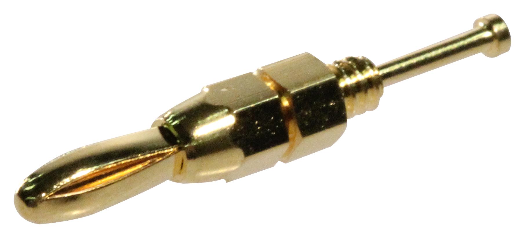 BU-P3276. CONN, BANANA, PLUG, 5A, SOLDER MUELLER ELECTRIC