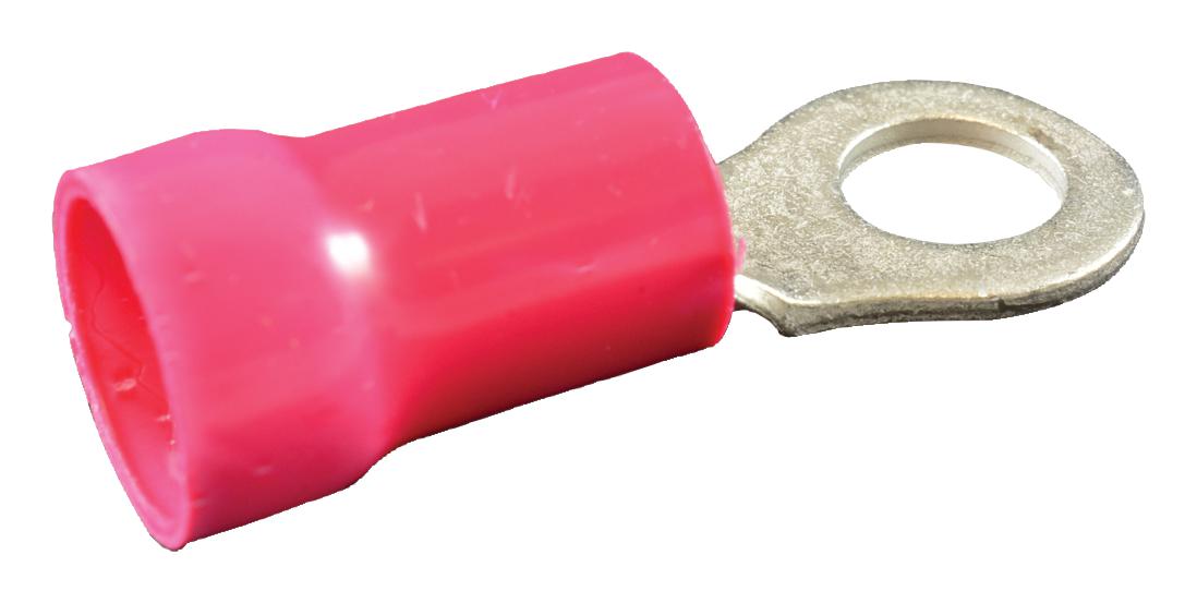 19071-0180 TERMINAL, RING TONGUE, #10, 8AWG, RED MOLEX
