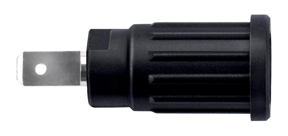 SEPB 7089 NI / SW CONN, BANANA, JACK, 24A, BLK SCHUTZINGER