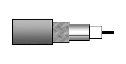 H155A01.00B100 COAXIAL CABLE, RG58/U, 16AWG, 100M BELDEN