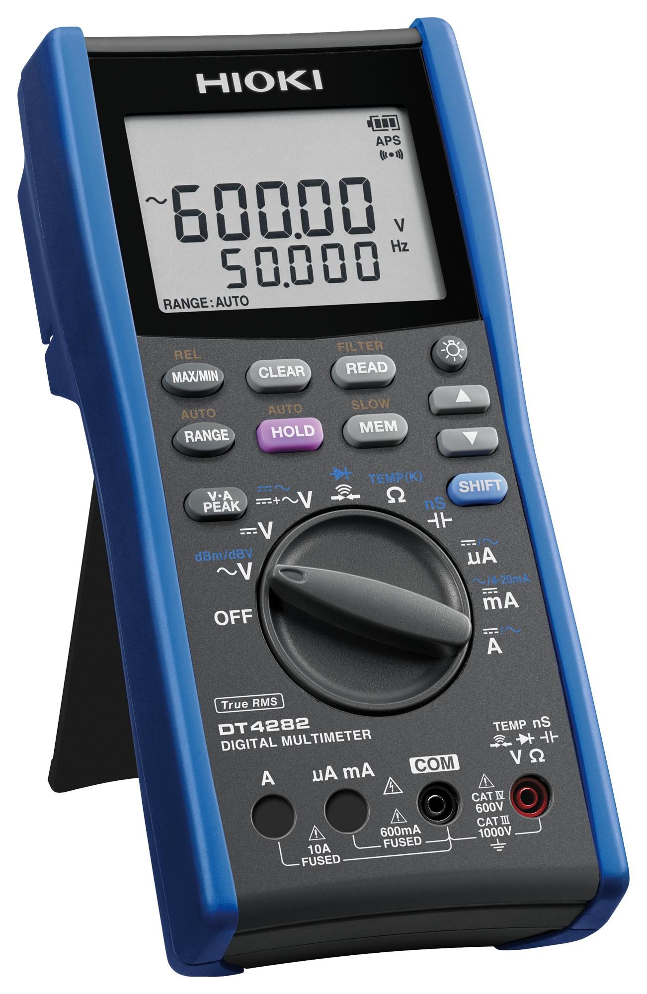 DT4282 DMM, HH, 1KV, 600MOHM, 10A HIOKI