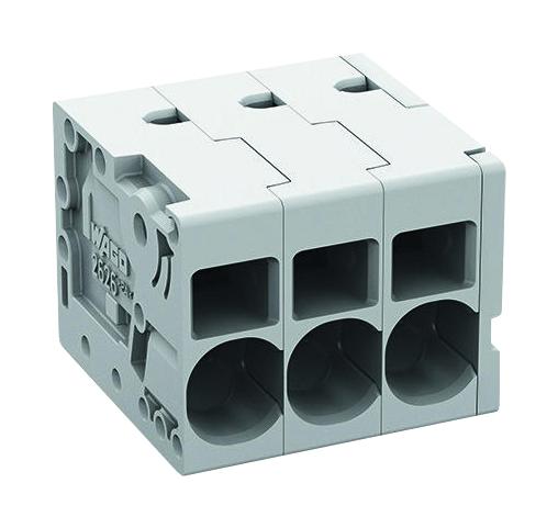 2626-1106/020-000 TB, WIRE TO BOARD, 6WAY, 20-8AWG WAGO