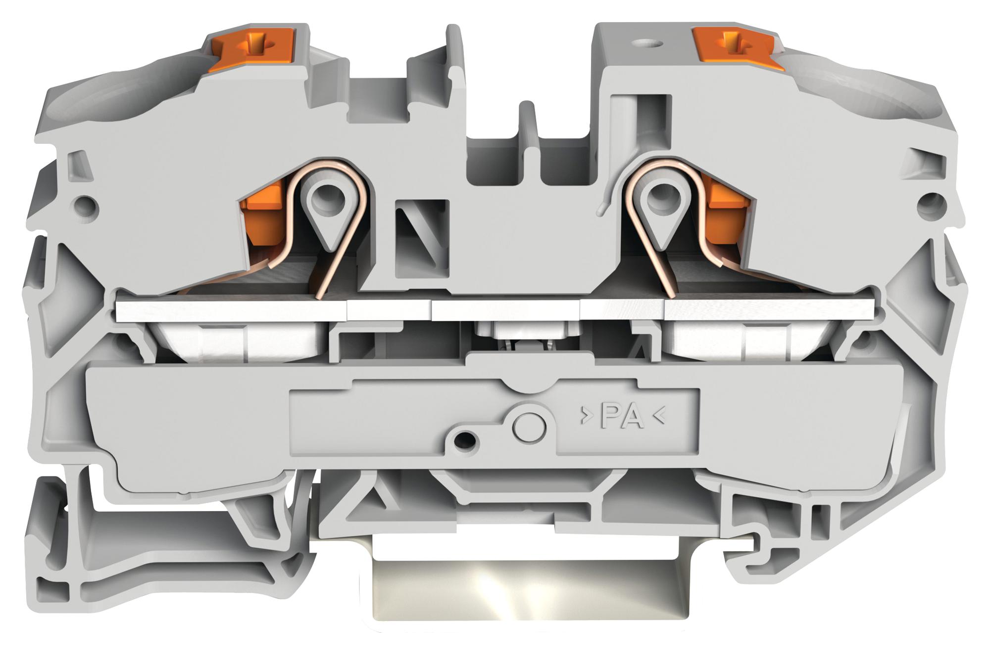 2216-1201 2-CONDUCTOR THROUGH TERMINAL BLOCK WAGO
