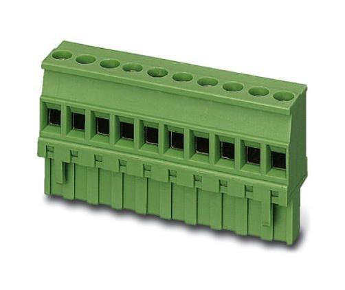 MVSTBR 2,5/ 3-ST BK AU TERMINAL BLOCK, PLUGGABLE, 3WAY PHOENIX CONTACT