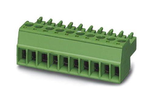 MC 1,5/12-ST-3,5 BK TERMINAL BLOCK, PLUGGABLE, 12WAY PHOENIX CONTACT