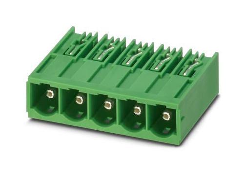 PC 6-16/ 8-G1-10,16 TERMINAL BLOCK, HEADER, R/A, 8WAY, TH PHOENIX CONTACT