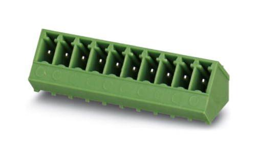 SMC 1,5/ 8-G-3,81 TERMINAL BLOCK, HEADER, 8WAY, TH PHOENIX CONTACT