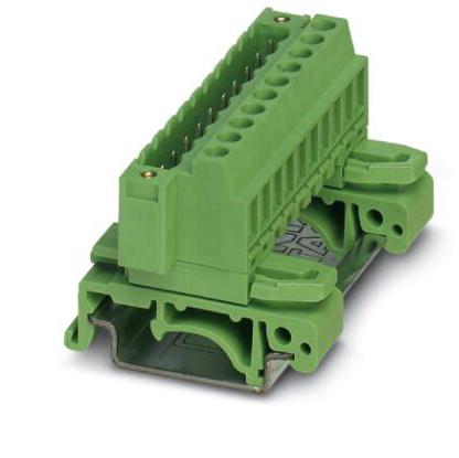 UMSTBVK 2,5/19-GF-5,08 DIN RAIL TB, PLUG-IN BLOCK, 19WAY, 12AWG PHOENIX CONTACT