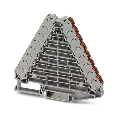 PTRV 8 /RD MARSHALLING TERMINAL, 32WAY, 14AWG, GRY PHOENIX CONTACT