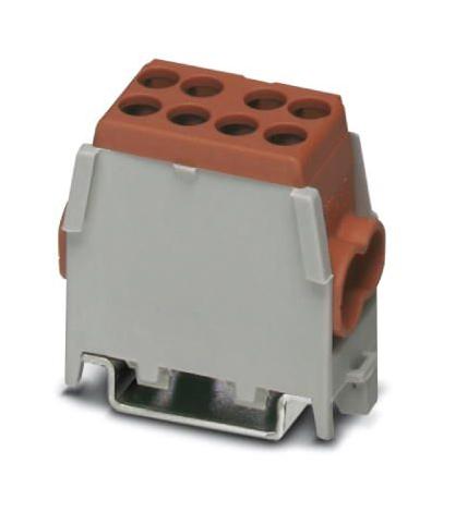 UDB 2X25/16 BN DIN RAIL TB, TRUNK LINE, 4WAY, 2AWG PHOENIX CONTACT