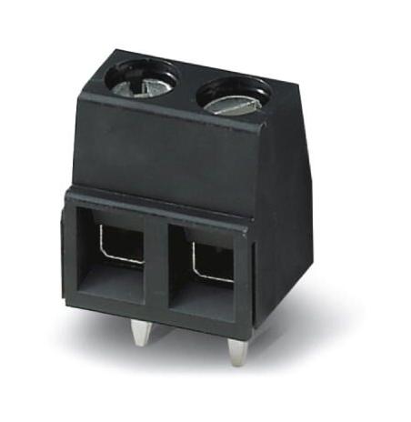 MKDSN 1,5/ 2 HT BK TB, WIRE TO BRD, 2POS, 16AWG, BLK PHOENIX CONTACT