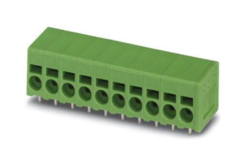 SPT 2,5/ 1-H-5,0 TB, WIRE TO BRD, 1POS, 12AWG PHOENIX CONTACT