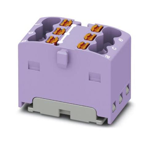 PTFIX 6X1,5-G VT TB, POWER DISTRIBUTION, 6P, 14AWG, VT PHOENIX CONTACT